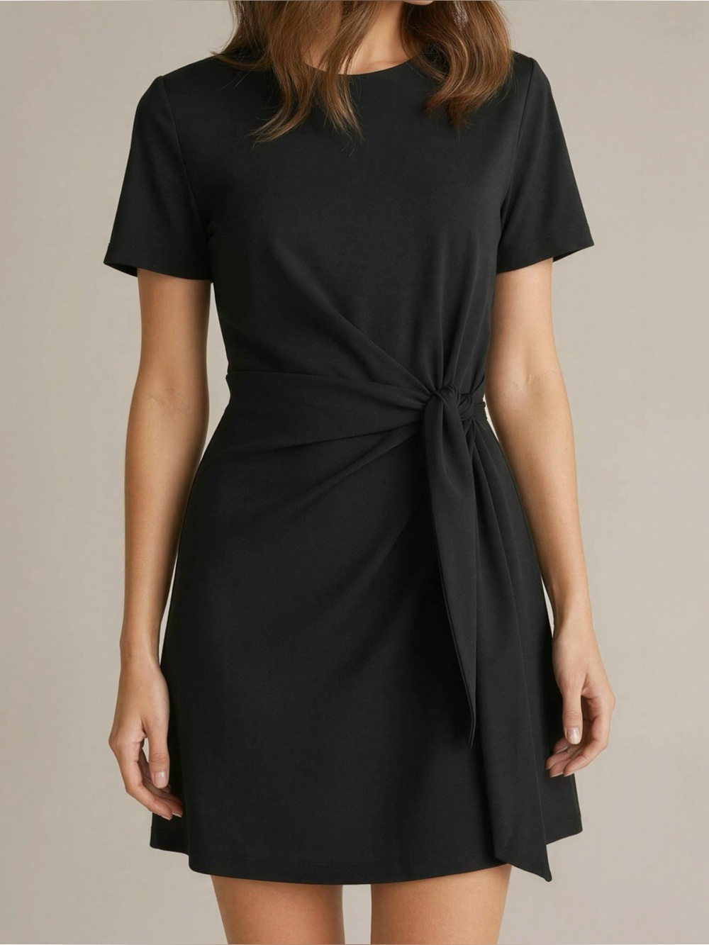 SÉZANE Pippa Short Dress, Black, XXL